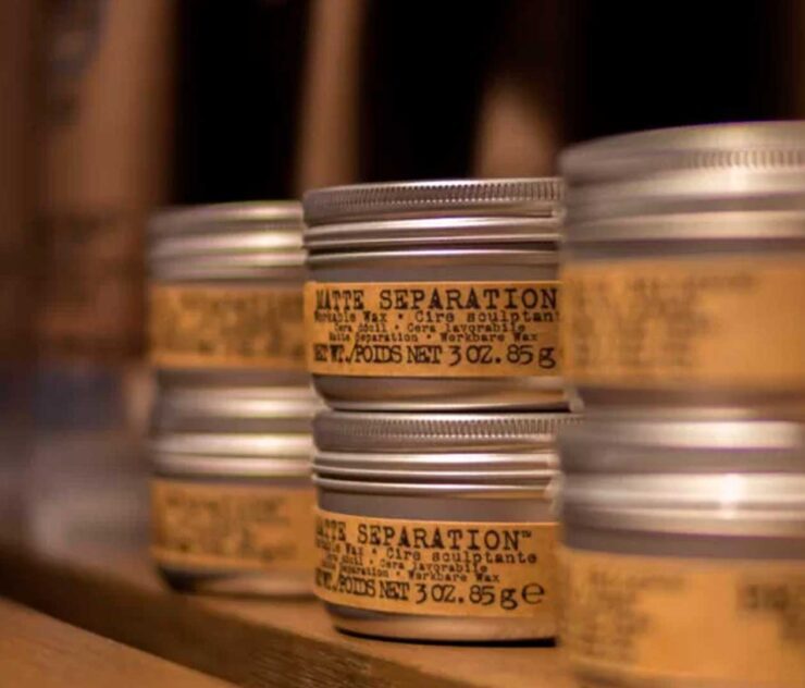 Pote de cera para el cabello - Homme Luxury Barbers