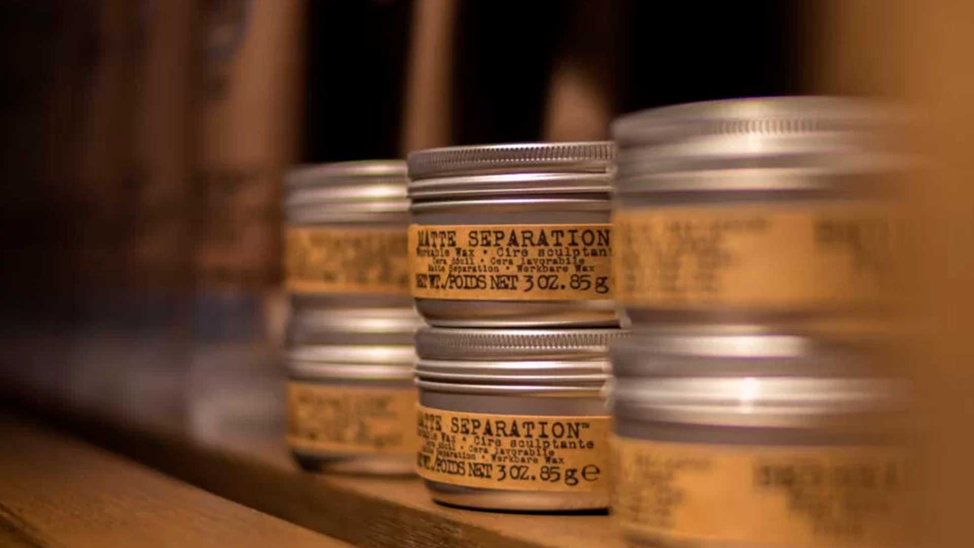 Pote de cera para el cabello - Homme Luxury Barbers