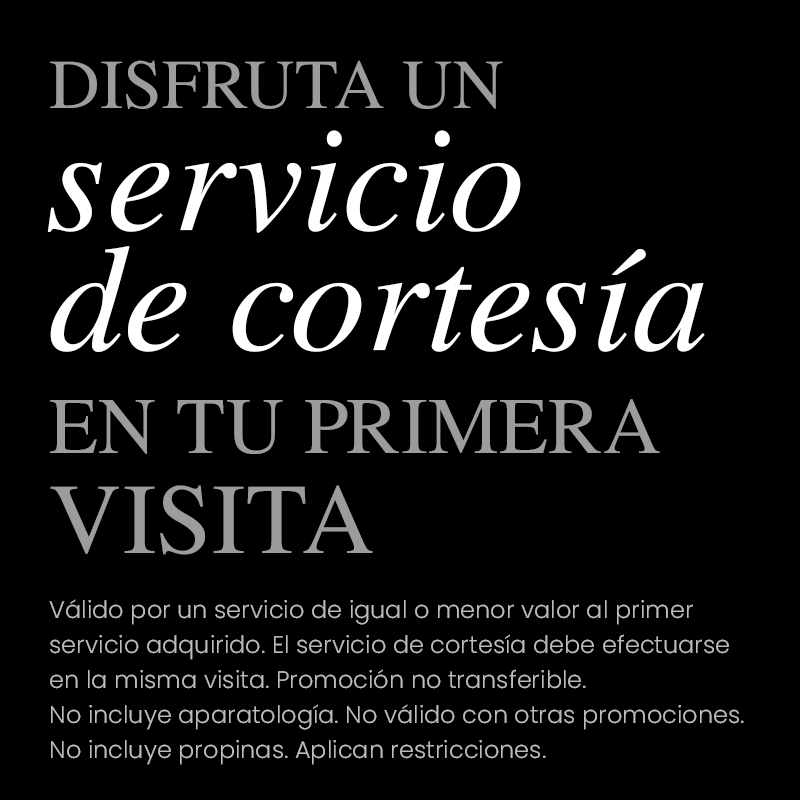 Disfruta un servicio de cortesía en tu primera visita